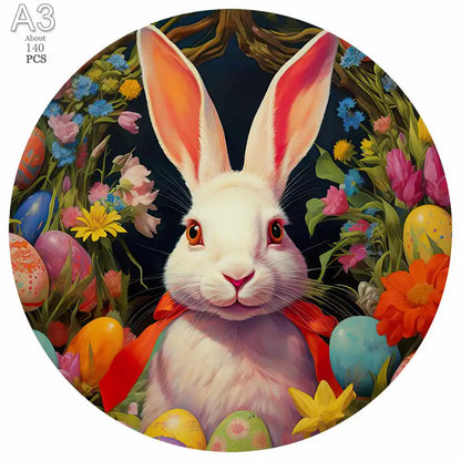 Wooden Animal Jigsaw Puzzle for Adults Kids Toy Circular Puzzle Puzzles Set Birthday Gift Brain Teaser Family Interactive Game