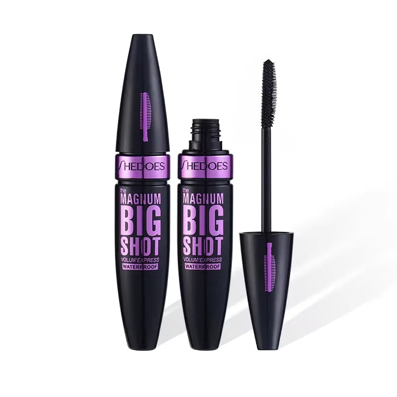 Thick, elongating, waterproof, sweat-proof, non-smudged, long-lasting mascara.