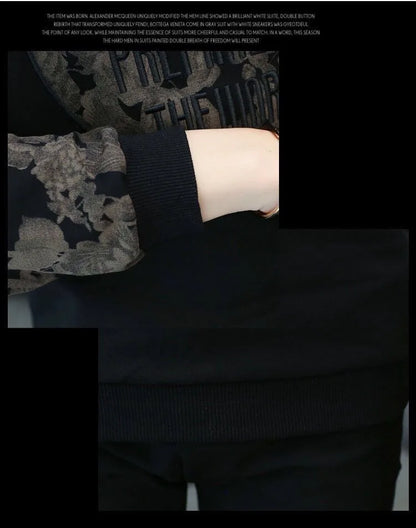 Men's Spring Autumn New Printing Patchwork Sweatshirts Long Sleeve O-Neck Loose T Shirt Tops Fashion Trend Men Clothing.