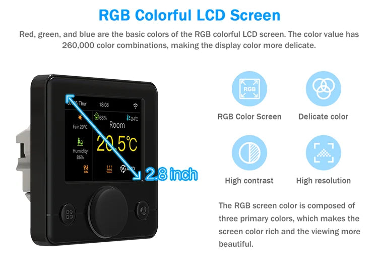 Tuya Wifi Heating Thermostat Smart Thermostat Gas Boiler  Floor Heating Termostato Digital Temperature Controller Smart Life Ale.