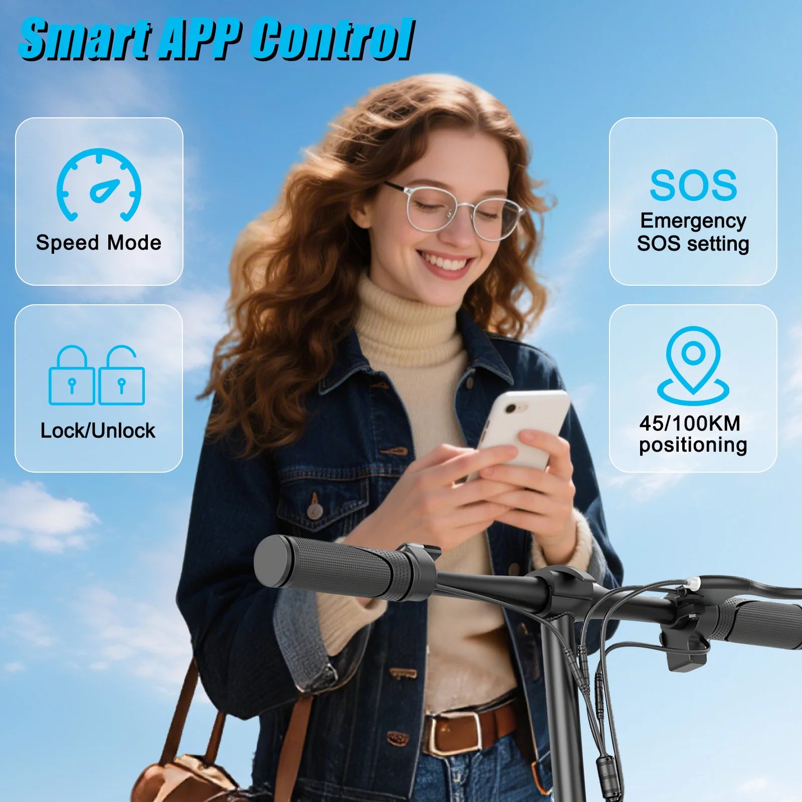 AOVOPRO EB1/EB1 PLUS 500W Electric Scooter 54.6V10.4Ah/22.5Ah Large Capacity Battery 45/100KM Long Range 35km/h 14Inch EScooter.