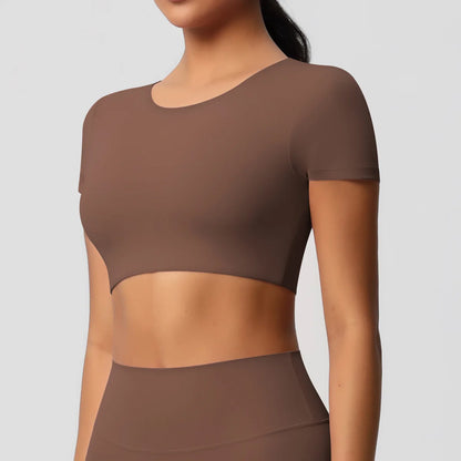 Yoga Suit Gym Sports Set Women Quick-Drying Fitness Set Female Tracksuit Running Workout Long Sleeve Sports Shirt Sportswear