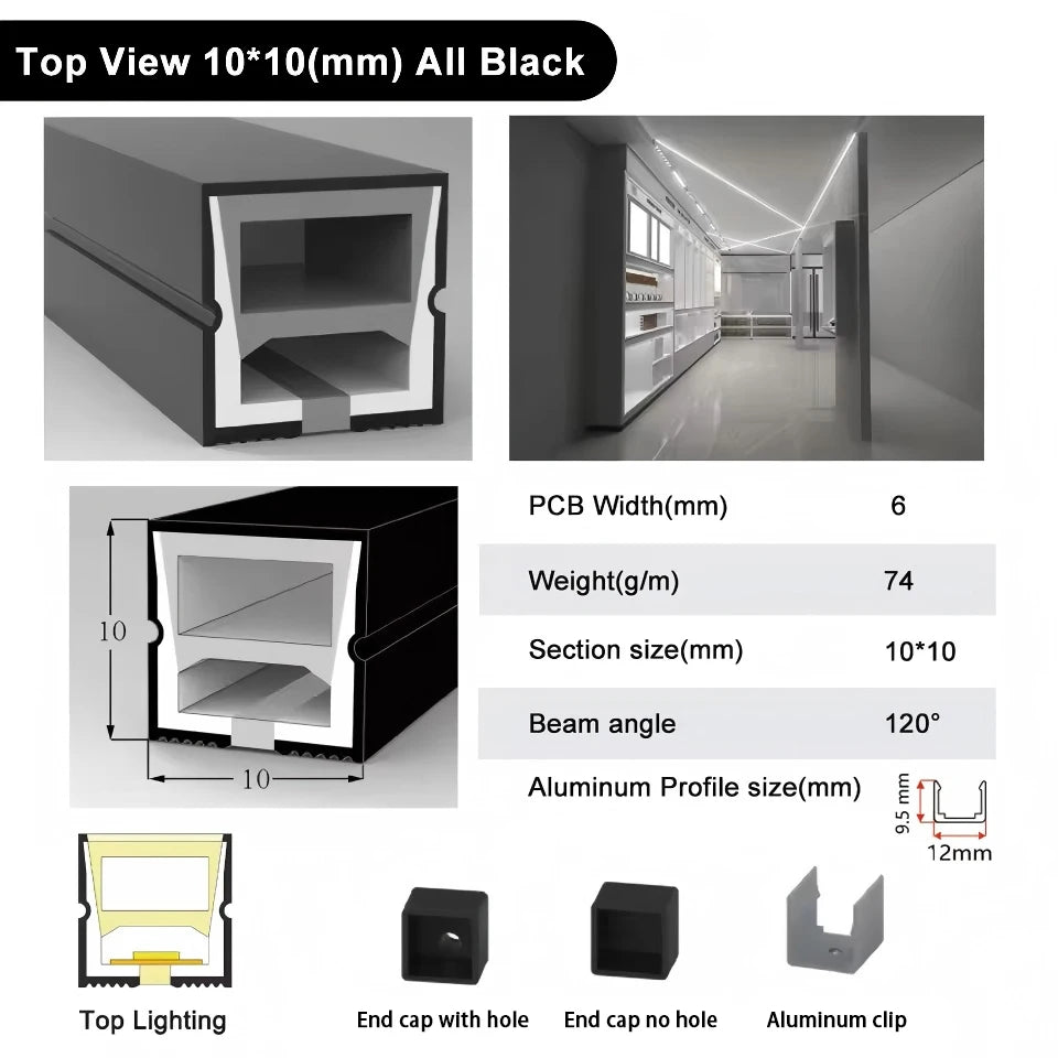 IP67 Waterproof Led Neon Silicone Flexible Light Tube Suitable for 5mm 8mm 10mm 12mm PCB WS2812B WS2811 5050 RGB Light Strip