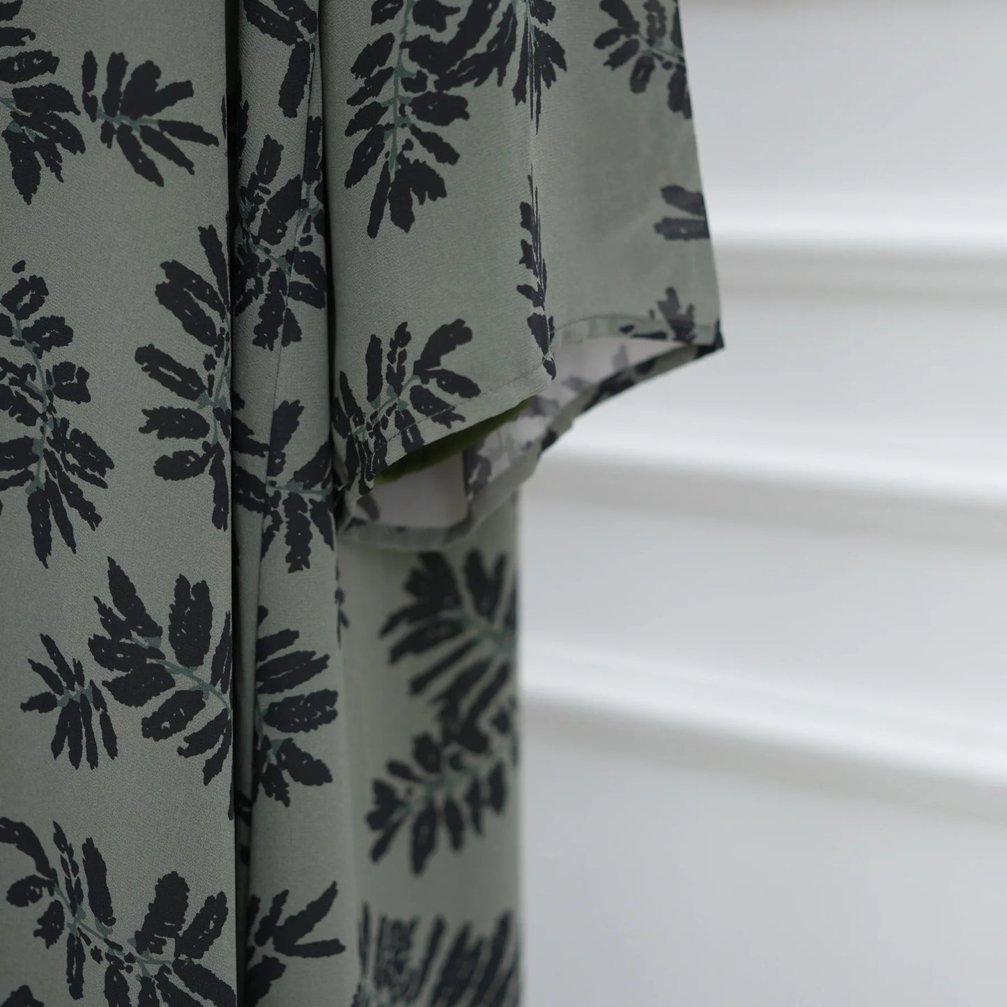 Muslim Abaya Set Luxury EID Islamic Kimono Muslim Women Dress Floral Printed Chiffon Modest Gorgeous Dubai Abaya Dress Suit