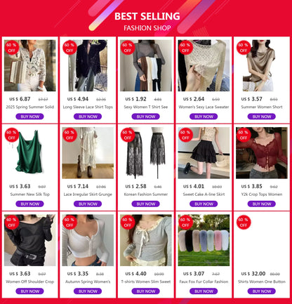 2025 Mesh Vintage Harajuku Langarm Frauen Pullover Koreanische Frühling Sommer Strickwaren Weiche Dünne Tops Chic Solide Femme Pullover.