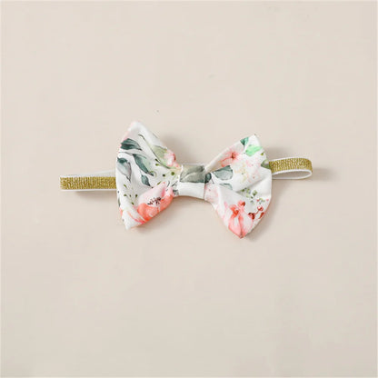 3PCS Baby Girl Clothes Set Long Sleeve Romper Top+Flowers Pant+Headband Spring&Autumn Lovely Outfit for Toddler Girl 0-18 Months.