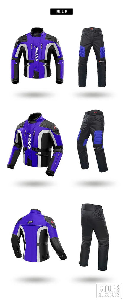 New Winter Motorcycle Jacket Warm Motorcycle Pants Wear-resistant Motorcycle Motocross Jacket Windproof Moto Protector
