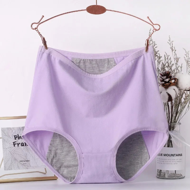 Cotton Physiological Period Leak Proof Menstrual Panties Women Breathable Soft Underwear Sexy Breifs Female Intimates.