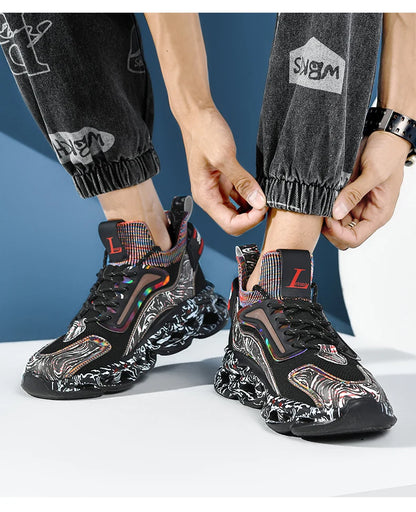 Shoes men Sneakers Male casual Mens Shoes tenis Luxury shoes Trainer Race Breathable Shoes fashion loafers running Shoes for men.