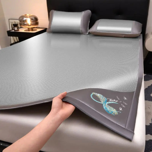 WOSTAR Summer cooling mattress 150 adult baby air conditioning cool sleeping mat cold bed sheet protection pad queen king size.