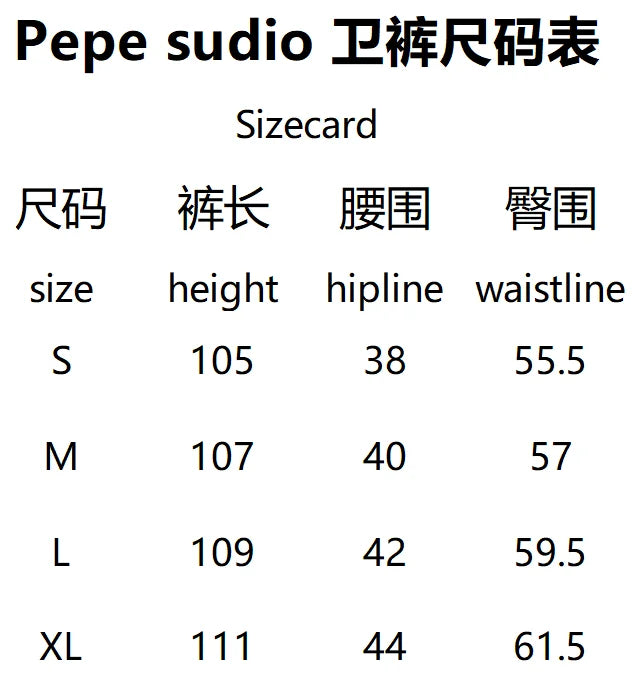 Pepe Studio Fleece-Lined Elastic Waist Jogger Pants Winter Warm Soft Loose Fit Sweatpants with Drawstring for Women Men.