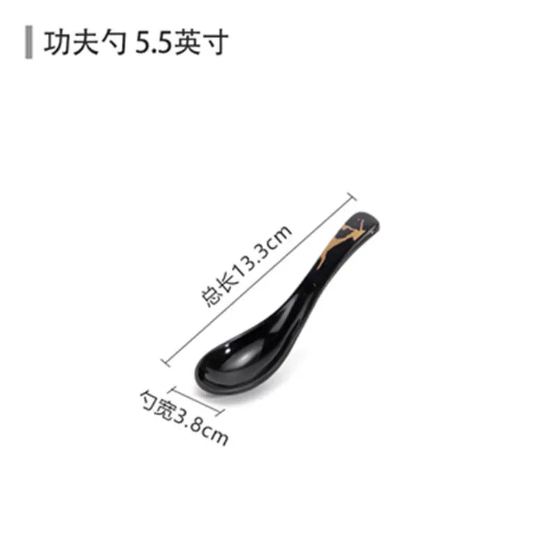 Marble Texture Imitation Melamine Plate BBQ Tableware Cake Fruits plates Snack Tray Outdoor Party Dishes Steak.