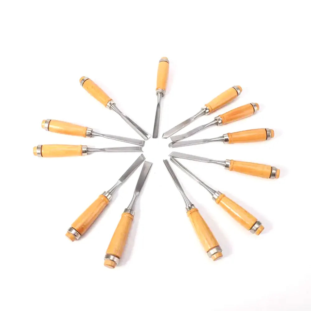 Motorsi 12PCs Holz Carving Meißel Holz Hand Werkzeug Set Carving Messer Set Holz Carving Bau Zimmerei Werkzeuge