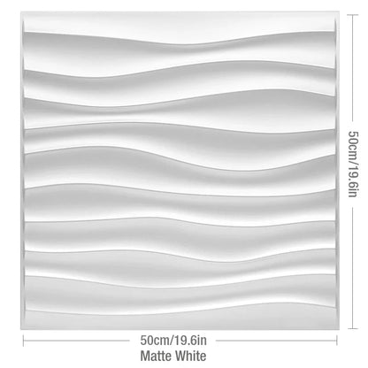 12pcs 50cm house wall renovation Stone 3D wall panel non-self-adhesive 3D wall sticker art tile wallpaper room bathroom ceiling