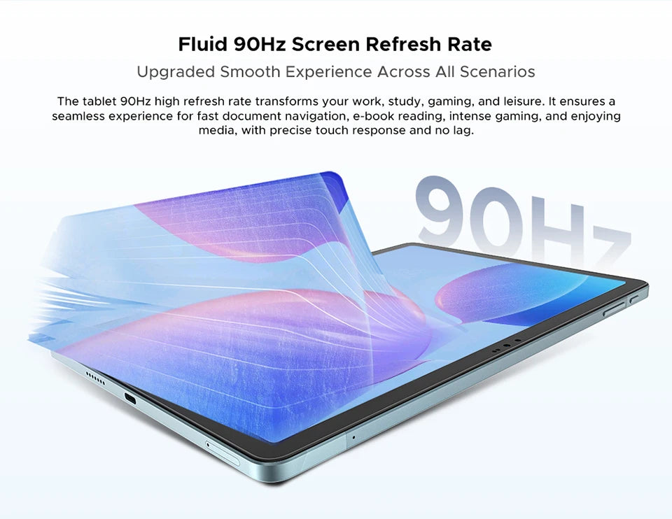 DOOGEE Tab E3 Tablet 11" Screen Android 15 Gemini AI 7.5mm Ultra-thin 32GB (8+24) 256GB Dual Speakers 8800mAh Battery Smart Pad.