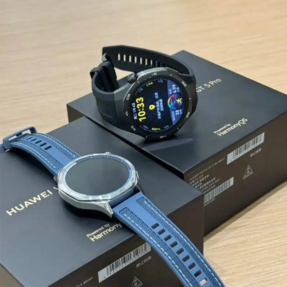 HUAWEI Watch GT5 Smartwatch 41mm 46mm 1.43'' AMOLED Display 14 Days Battery Life BT5.2 5ATM Waterproof  Wireless charging.
