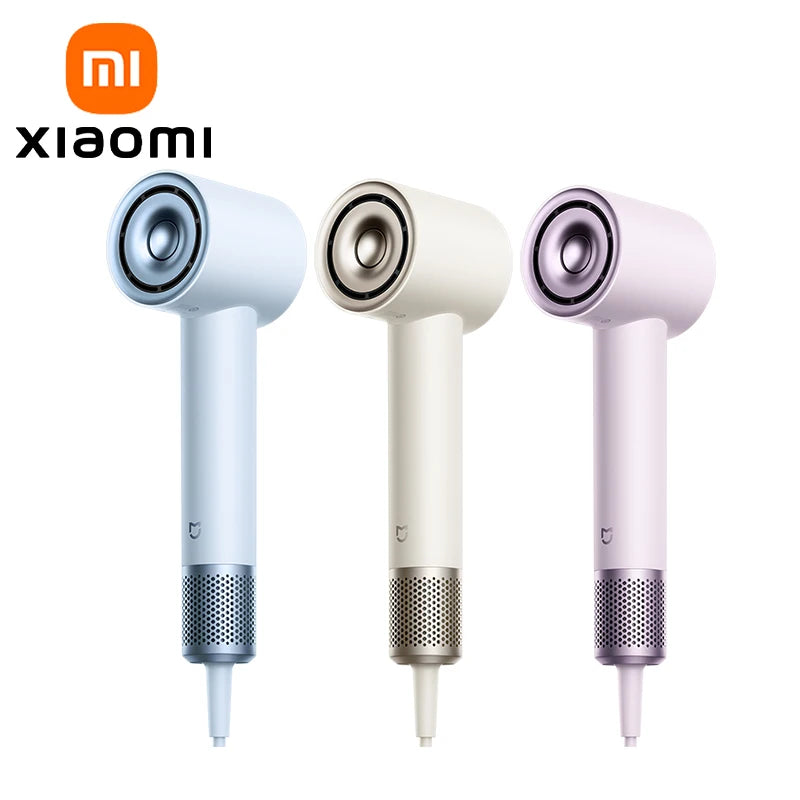 XIAOMI MIJIA High Speed Water Ion Hair Dryer，Water Ion Care，57° Intelligent Temperature Control，220V CN Version (With Adapter).