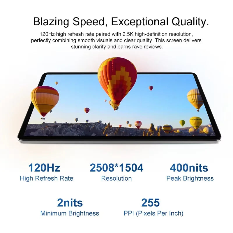 Global Version HONOR Pad Х9a Tablet android 11.5" 120Hz 2.5K HONOR Fullview Display 6GB+128GB Qualcomm 6nmSnapdragon 685.