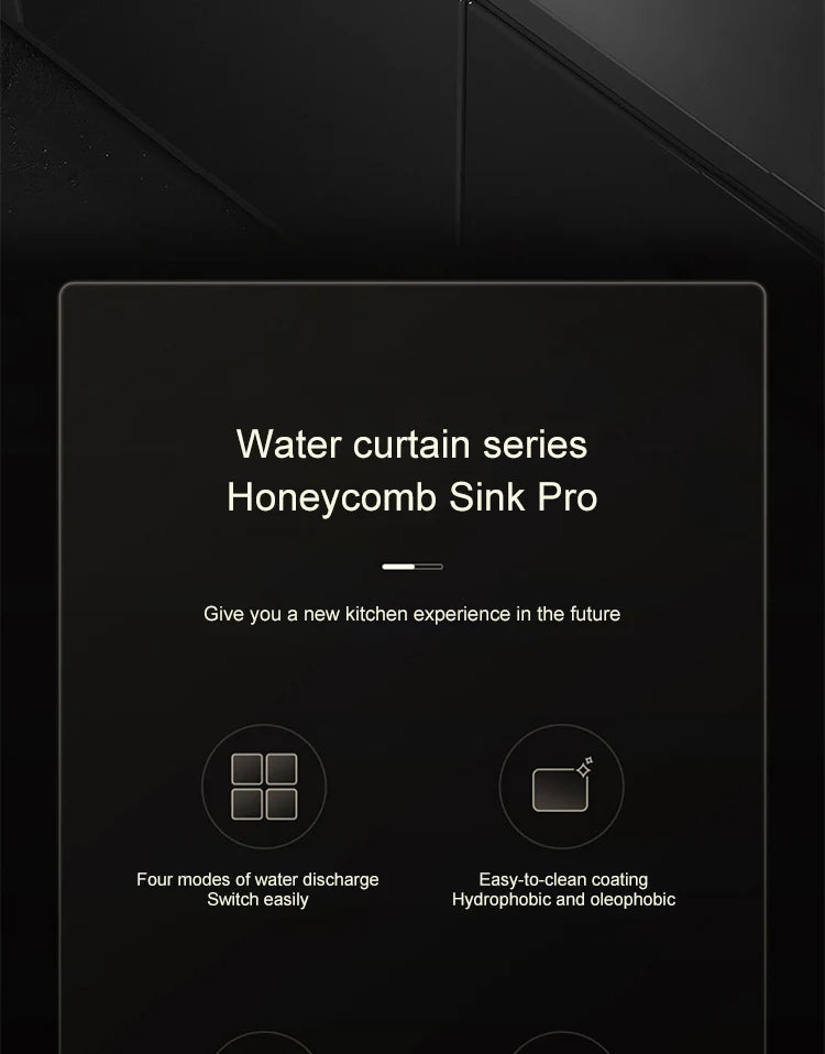 Waterfall Sink Large Single Slot Stainless Steel Kitchen Sink Embossed Washbasin Under The Basin Installation For Kitchen