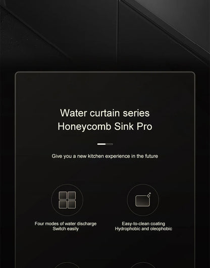 Waterfall Sink Large Single Slot Stainless Steel Kitchen Sink Embossed Washbasin Under The Basin Installation For Kitchen