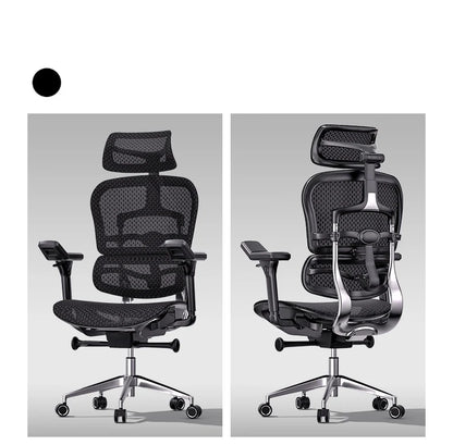 Bequemer ergonomischer Stuhl, drehbare Fußstütze, Räder, luxuriöser Ästhetikstuhl, Executive-Design, moderne Silla-Gamer-Möbel für Erwachsene