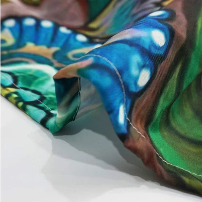 Wasserdichtes Duschvorhang-Set mit sonniger Waldlandschaft, wasserdichter Badezimmer-Toilettensitzbezug, Badewanne, rutschfeste Matte, Teppich, Baddekoration