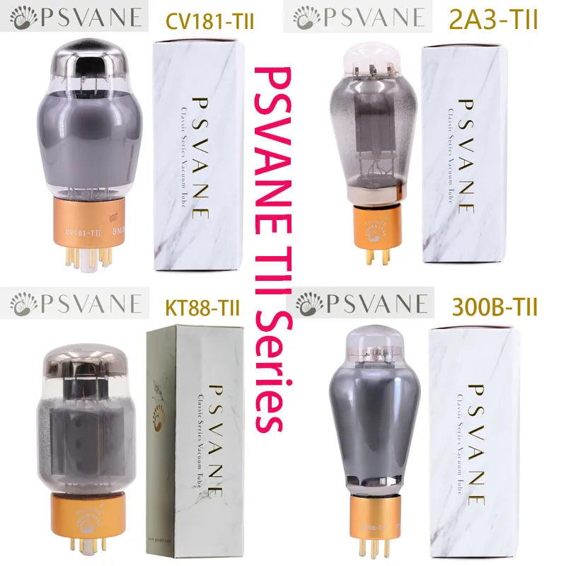 PSVANE TII CV181 KT88 300B 2A3 Vacuum Electronic Tube Precise pairing Audio Valve Tubes.