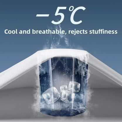 5pcs Men's Lightweight Summer Ice Silk Athletic Set Quick-Dry Running Clothes Outdoor Kit Cycling Fitness Men's Sportswear Set.