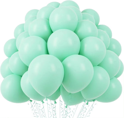 20 Stück gemischte farbige Macaron-Luftballons, rosa Pastell-Regenbogen-Luftballons, alles Gute zum Geburtstag, Globos, Hochzeit, Babyparty, Partydekorationen.