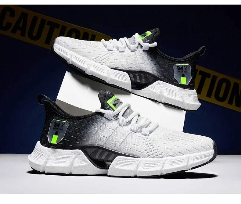 New Fashion Runnning Sport Shoes Men Sneakers Lightweight Breathable Mesh Comfortable Men's Casual Shoes Outdoor Jogging Zapatos