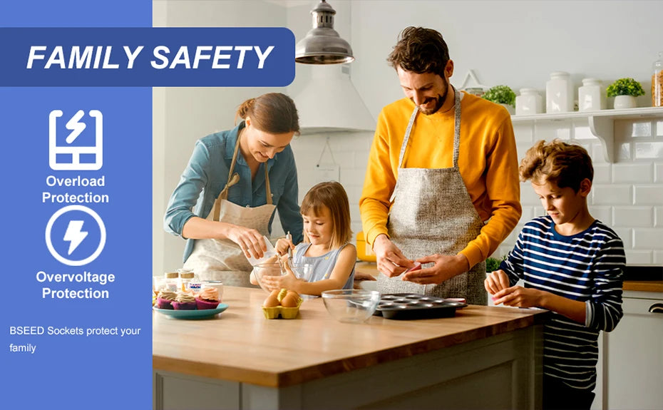 BSEED EU Standard Einzigen Steckdose Doppel Glas Steckdosen Triple Steckdosen Steckdose Für Home Office Schlafzimmer 16A.