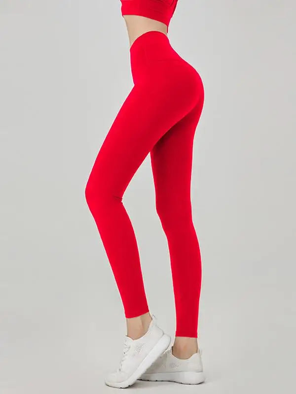 Women's High Waist Butt Lift Yoga Pants - No Camel Toe, Buttery Soft Naked Feeling, Peach Hip, Seamless Gym Running Leggings