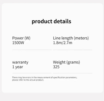 Super Hair Dryer Leafless Hair dryer Personal Hair Care Styling Negative Ion Tool Constant Anion Electric  Dryers.