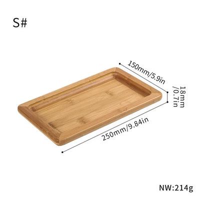 Multifunctional Bamboo Wooden Tobacco Cone Holder Portable Herb Rolling Tray Cigarettes Accessories.
