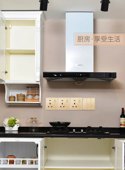 Gold 13A UK Stecker USB Steckdose, Haushalt elektrische licht schalter, universal 5 loch Dual Buchse mit USB Ladegerät, AC110-250V.