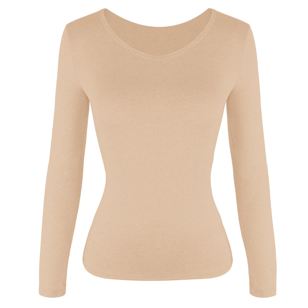 Thermal Underwear Women Autumn Winter Under Layer Clothes New Warm Pajamas Sets for Female 2 Pieces Long John Top Legging