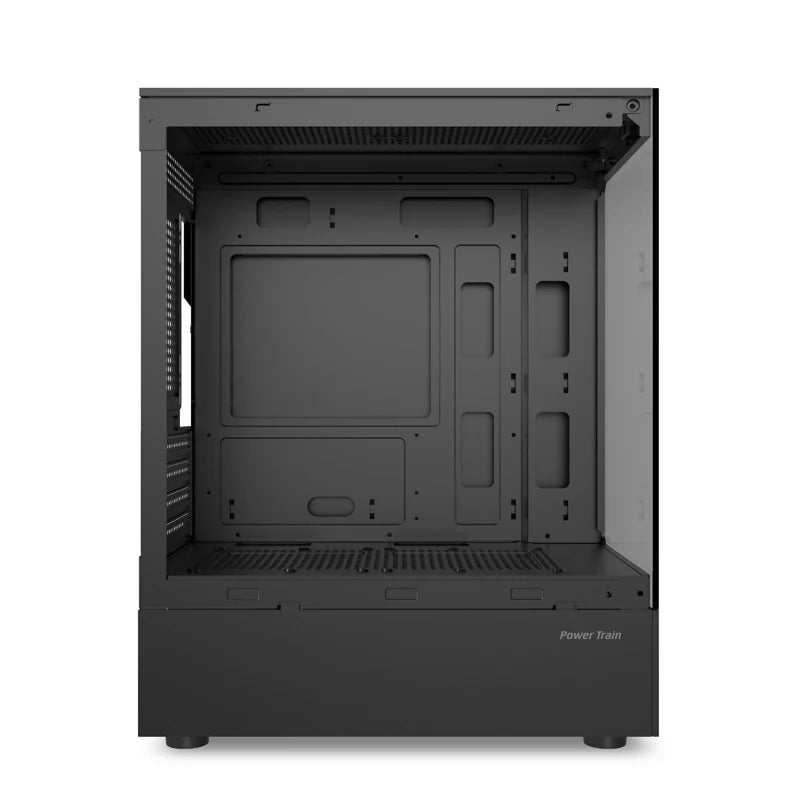 Power Train Illusionary Realm Computer Case M-ATX/ITX Seaview Room Side Transparent Desktop Chassis Support 240 Water Cooler.