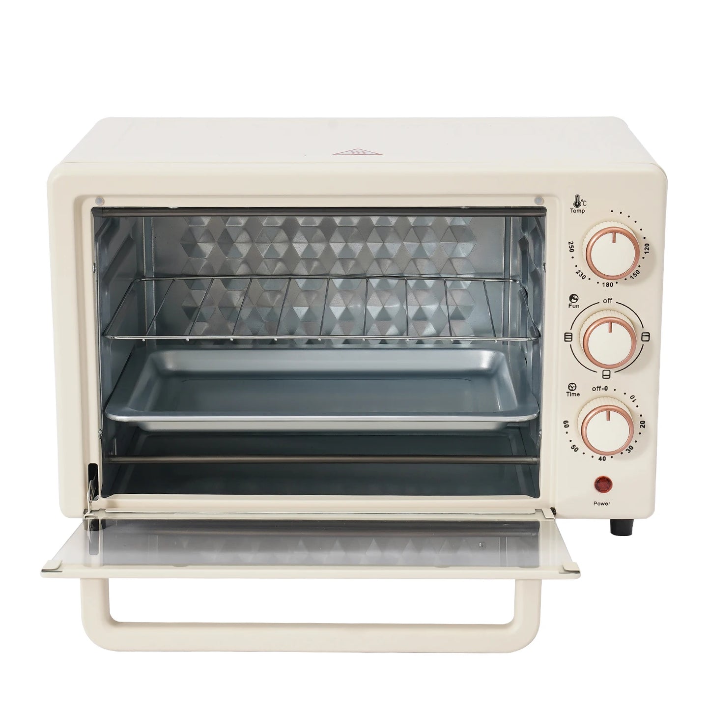 Electric Oven Mini Oven With Adjustable Temperature And 60-Minute Timer 22L Electric Oven.