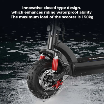 iScooter iX5Plus Foldable Adult Electric Scooter E-Scooter 45 KM/H Electric Kick Scooter 1000W Skateboards 48V 17.5Ah Kickboard.