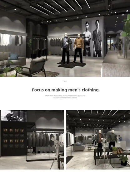 Men's Casual Polo Shirt Collared Short Sleeve Pique Cotton Breathable V-Neck Color Block Half Sleeve Summer Loose Top.