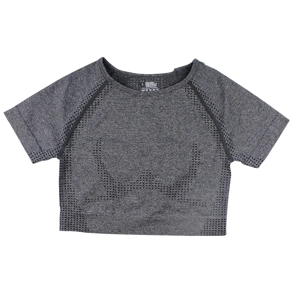 Seamless Dot Dot Yoga Suit High Waist Outdoor Sports Vest Running Quick Dry Top Fitness Yoga Pants Set Exercise Workout Clothes