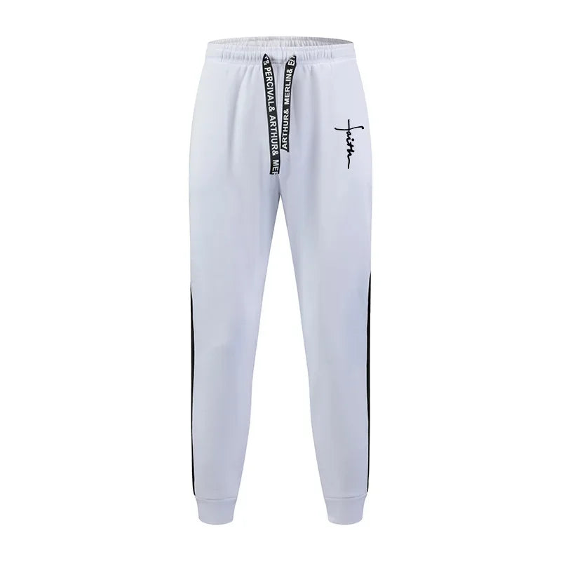 Quality Autumn Winter Simple Mens Tracksuit Casual Sports Hooded Single Sweatshirts And Sweatpant Comfort Outdoor Sports Fitness.