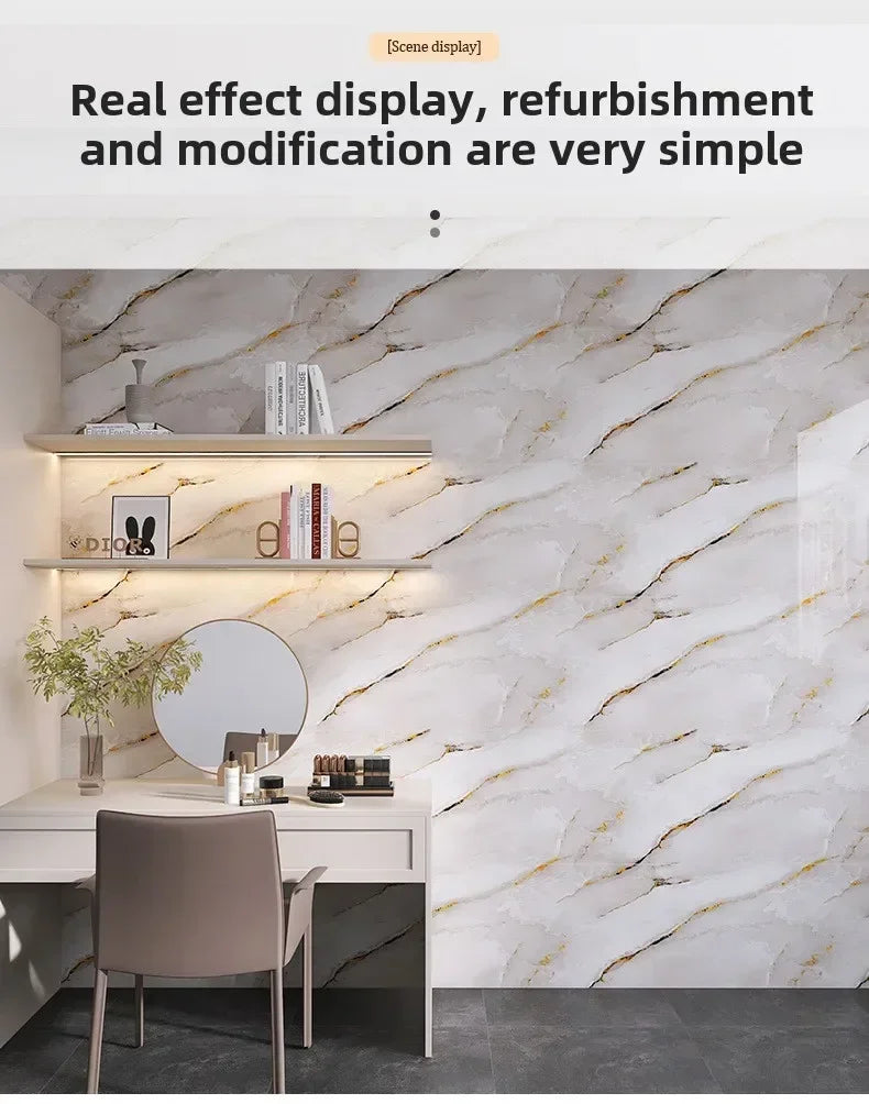 10/20/40PCS 30x30cm Self Adhesive Wallpaper Waterproof Tile Stickers FloorSticker for Kitchen Bathroom Ins Style Home Decor