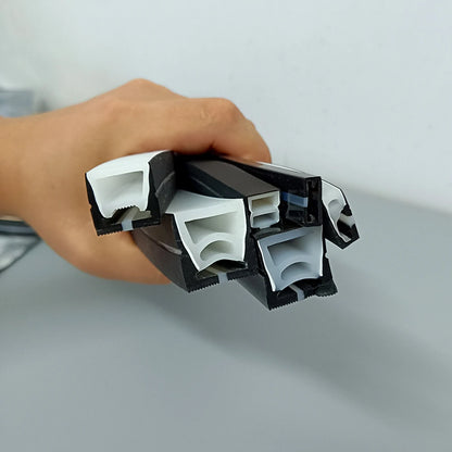 Black Led Neon Silica Gel Tube Diffuser Soft Rope Tube IP67 Waterproof For WS2812B SK6812 WS2811 5050 RGB Flexible Strip Light.