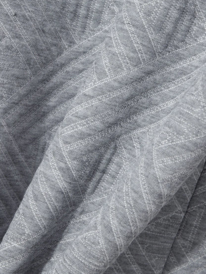 Men's Summer New Style Solid Color Knitted Short Sleeve Cardigan with Long Pants Casual Set Sporty Look from Mainland China