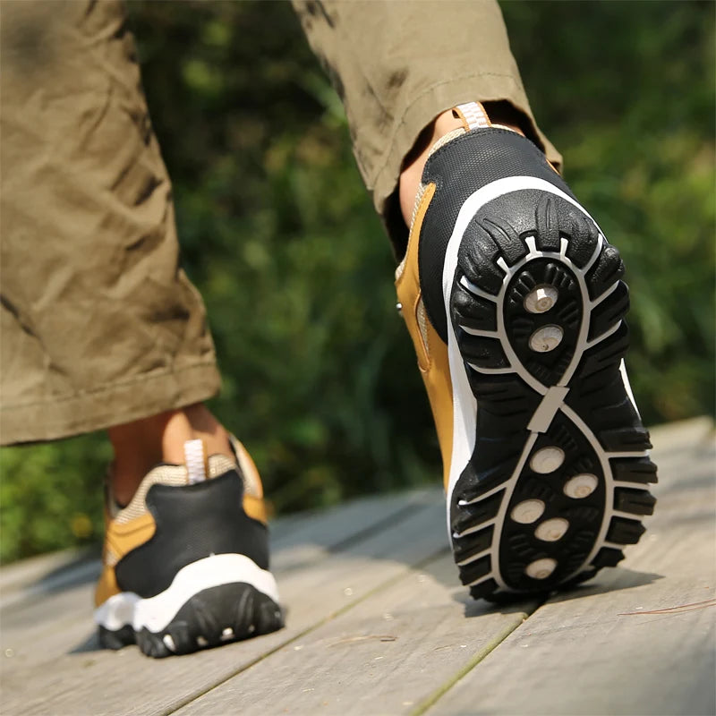 Männer Schuhe Leder Casual Schuhe Für Männer Turnschuhe Frühling Herbst Winter Schuhe Für Männliche Tennis Leichte Wanderschuhe