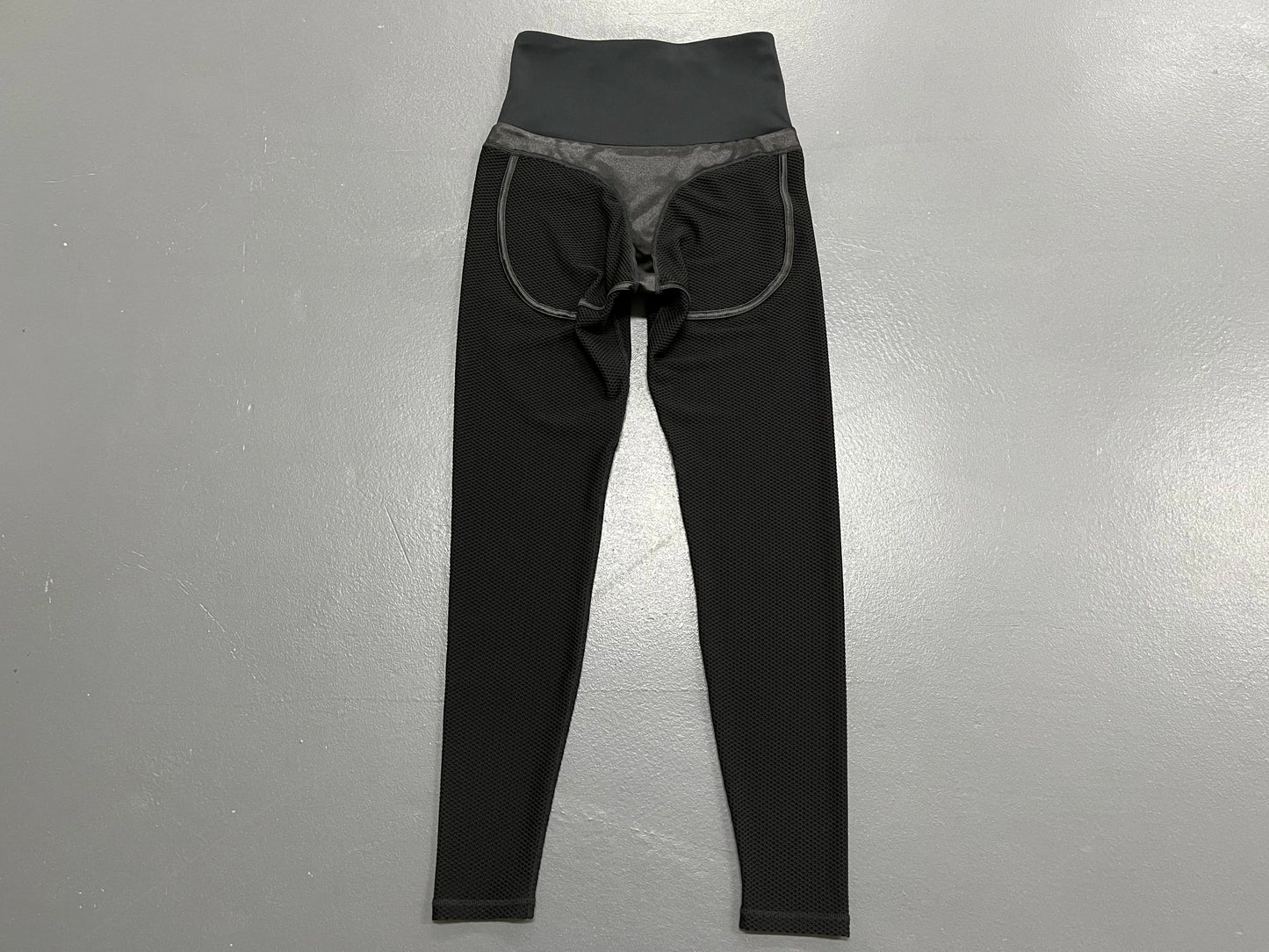 Women's Pants Gym Leggings Ultra-thin Mesh Design Yoga Sport Tights Outdoor Jogging Fitness High Waist Sweatpants.