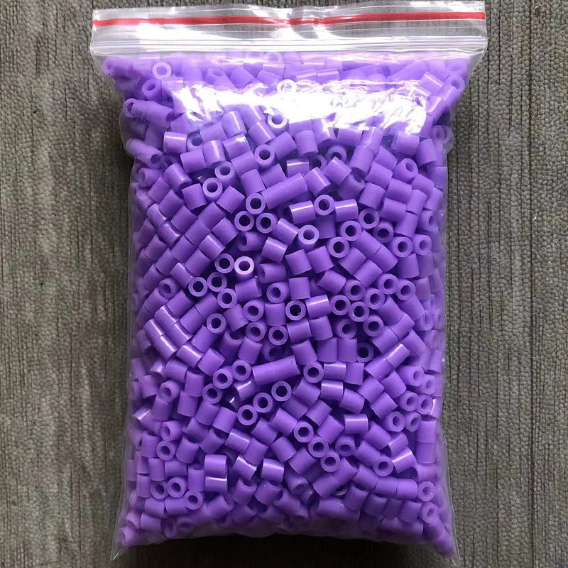 Fuse Beads 5mm 1000pcs 36 Color Pearly Iron Beads for Kids Hama Beads Diy Puzzles High Quality Children Handmade Gift Perler Toy.