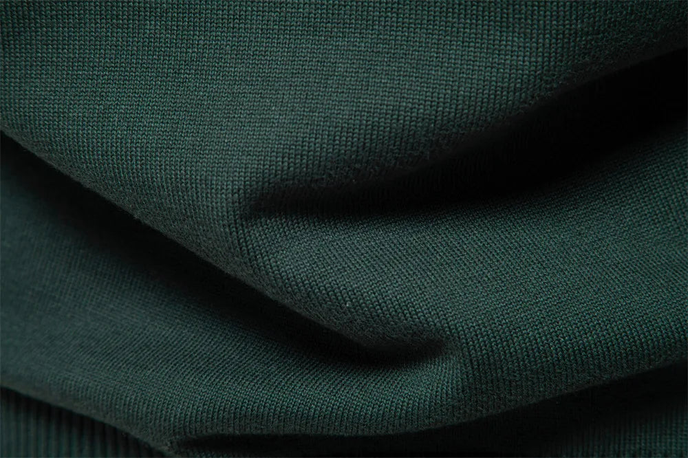 2025 Autumn Men's Sweatwear Warm Pullover Solid Color Half Zipper Casual Sweater Slim Long Sleeve Men's Sweatshirts Winter Top.