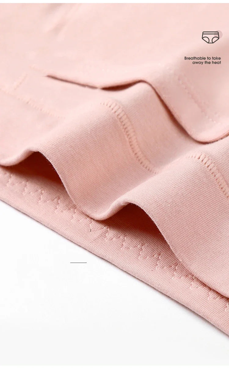 4 Pcs Women's Menstrual Period Panties High Waist Cotton Leak-Proof Underwear Absorbent Postpartum Post Surgery Period Underwear.